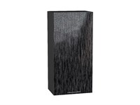Шкаф верхний с 1-ой дверцей Валерия-М Graphite, Черный металлик дождь, 920, 450 В*Ш*Г 920*450*318, фасад МДФ  Черный металлик дождь, корпус  Graphite ms2510VVT_40131