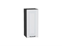 Шкаф верхний с 1-ой дверцей Ницца Graphite, Blanco, 720, 300 В*Ш*Г 716*300*318, фасад МДФ  Blanco, корпус  Graphite ms2510VVT_44047