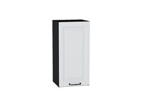 Шкаф верхний с 1-ой дверцей Ницца Graphite, Blanco, 720, 350 В*Ш*Г 716*350*318, фасад МДФ  Blanco, корпус  Graphite ms2510VVT_65502