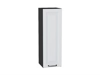 Шкаф верхний с 1-ой дверцей Ницца Graphite, Blanco, 920, 300 В*Ш*Г 920*300*318, фасад МДФ  Blanco, корпус  Graphite ms2510VVT_44112