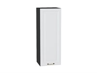 Шкаф верхний с 1-ой дверцей Ницца Graphite, Белый, 920, 350 В*Ш*Г 920*350*318, фасад МДФ  Белый, корпус  Graphite ms2510VVT_65497