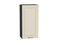 Шкаф верхний с 1-ой дверцей Ницца Graphite, Дуб крем, 920, 450 В*Ш*Г 920*450*318, фасад МДФ  Дуб крем, корпус  Graphite ms2510VVT_44140