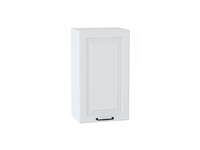Шкаф верхний с 1-ой дверцей Ницца Белый, Blanco, 720, 400 В*Ш*Г 716*400*318, фасад МДФ  Blanco, корпус  Белый ms2510VVT_33685