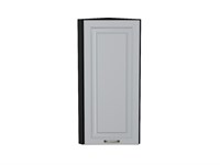 Шкаф верхний торцевой Ницца Graphite, Графит, 920 В*Ш*Г 920*300*304, фасад МДФ  Графит, корпус  Graphite ms2510VVT_54788