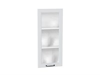 Комплект фасадов Ницца Royal со стеклом для каркаса Ф-25Н В409 Blanco В*Ш*Г 916*396*16, фасад МДФ/Стекло  Blanco ms2510VVT_078-4540 (33627)