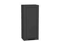 Шкаф верхний с 1-ой дверцей Глетчер Graphite, Маренго Силк, 920, 400 В*Ш*Г 920*400*318, фасад МДФ  Маренго Силк, корпус  Graphite ms2510VVT_43522