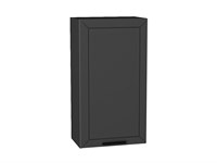 Шкаф верхний с 1-ой дверцей Глетчер Graphite, Маренго Силк, 920, 500 В*Ш*Г 920*500*318, фасад МДФ  Маренго Силк, корпус  Graphite ms2510VVT_43528