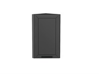 Шкаф верхний торцевой Глетчер Graphite, Маренго Силк, 720 В*Ш*Г 716*300*304, фасад МДФ  Маренго Силк, корпус  Graphite ms2510VVT_48946
