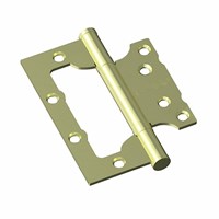 Петля без врезки стальная Bravo F-4-2BB 100*75*2,5 SG МатЗолото (универс.) sp2510BR_055-0181