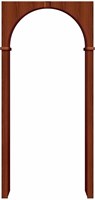 Aрка ПВХ Браво Italiano Vero 230*70-150*40 sp2510BR_016-0522