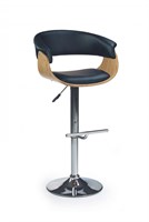 Барный стул Halmar H-45 (дуб светлый/черный) ms2601SIGHAL_V-CH-H/45-J.DAB-CZARNY