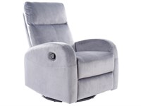 Кресло Signal OLIMP VELVET BLUVEL 14 раскладное (серый) ms2601SIGHAL_OLIMPVSZ