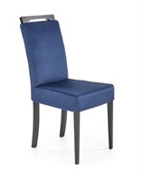 Стул кухонный Halmar CLARION 2 (синий/черный) ms2601SIGHAL_V-PL-N-CLARION2-CZARNY-MONOLITH77