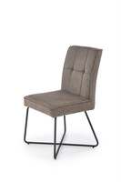Стул кухонный Halmar K534 (серый/черный) ms2601SIGHAL_V-CH-K/534-KR-POPIELATY