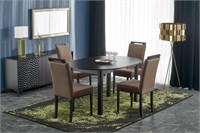 Стол обеденный Halmar RINGO (черный) ms2601SIGHAL_V-PL-RINGO-ST-CZARNY/CZARNY