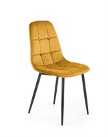 Стул кухонный Halmar K417 (горчичный/черный) ms2601SIGHAL_V-CH-K/417-KR-MUSZTARDOWY