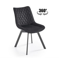 Стул кухонный Halmar K520 (черный/черный) ms2601SIGHAL_V-CH-K/520-KR-CZARNY