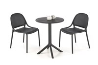 Стол обеденный Halmar CALVO 60 (черный) ms2601SIGHAL_V-CH-CALVO-ST-CZARNY
