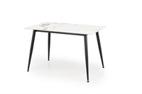 Стол обеденный Halmar EMILIO 120 (белый мрамор/черный) ms2601SIGHAL_V-CH-EMILIO_120-ST