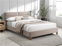 Кровать Signal SIERRA Velvet Bluvel 28 (бежевый/дуб) 120/200 ms2601SIGHAL_SIERRAV120BED