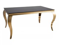 Стол обеденный Signal PRINCE 150 (черный/золотой) ms2601SIGHAL_PRINCECZL150