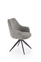 Стул кухонный Halmar K564 поворотный (серый/черный) ms2601SIGHAL_V-CH-K/564-KR-POPIELATY