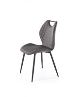 Стул кухонный Halmar K569 (серый/черный) ms2601SIGHAL_V-CH-K/569-KR-POPIEL