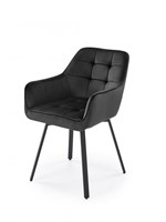 Стул кухонный Halmar K588 (черный/черный) ms2601SIGHAL_V-CH-K/588-KR-CZARNY