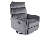 Кресло Signal ARGOS Velvet раскладное (серый) ms2601SIGHAL_ARGOSVSZ