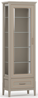Шкаф-витрина Классик/Classic REG1W1SZK  Глиняный серый, Глиняный серый msk26brw_01367192771