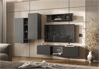 Гостиная Оскар Вариант №1  Графит pn26mf_1379436395