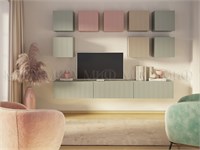 Гостиная Оливия Компоновка 6  Сумеречный голубой/Шарли Бриз pn26mf_628700835