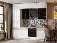 Кухня Техно-5 2.4 м.  Сонома/Софт графит pn26mf_951885591