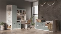 Детская Юниор-4 Вариант 2  Шарли Бриз Кровать 80*180 см pn26mf_223809920
