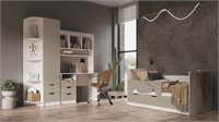Детская Юниор-4 Вариант 2  Шарли Мокко Кровать 80*180 см pn26mf_871012944