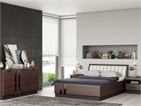 Спальня Магнолия  Орех Кровать ширина 160 см  с Подъёмным механизмом pn26mf_2050957843