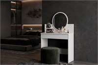 Стол туалетный TOL1S  ЭЛАИН  ШxВxГ 750x1255x350 Белый BRW_0000138777000163725