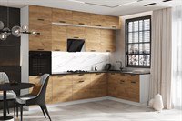 Кухня угловая Рио NEW №5 3.0 х 1.8 м дуб крафт фасад ЛДСП pnnon26mf_08-215440 (365068)