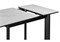 Керамический стол Кина 90(130)х65х76 alpine white / черный 588064-mwdvl