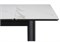 Керамический стол Кина 90(130)х65х76 alpine white / черный 588064-mwdvl