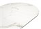 Керамический стол Нельсон 100(140)х100х76 alpine white / черный 588016-mwdvl