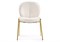Стул на металлокаркасе Kalipso 1 white / gold - комплект из 4 шт 15782-mwdvl
