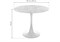 Стеклянный стол Tulip 90x74 super white glass 15769-mwdvl