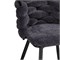 Стул на металлокаркасе Rendi gray-blue / black - комплект из 2 шт 15760-mwdvl