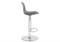 Барный стул Soft gray / chrome - комплект из 4 шт 15747-mwdvl