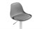 Барный стул Soft gray / chrome - комплект из 4 шт 15747-mwdvl