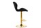 Барный стул Trio black / gold - комплект из 4 шт 15728-mwdvl