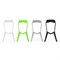 Барный стул Mega green - комплект из 4 шт 15699-mwdvl