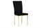 Стул на металлокаркасе Rek black / gold - комплект из 4 шт 15637-mwdvl