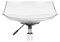 Компьютерное кресло Kolin с подушкой clear / white 15642-mwdvl